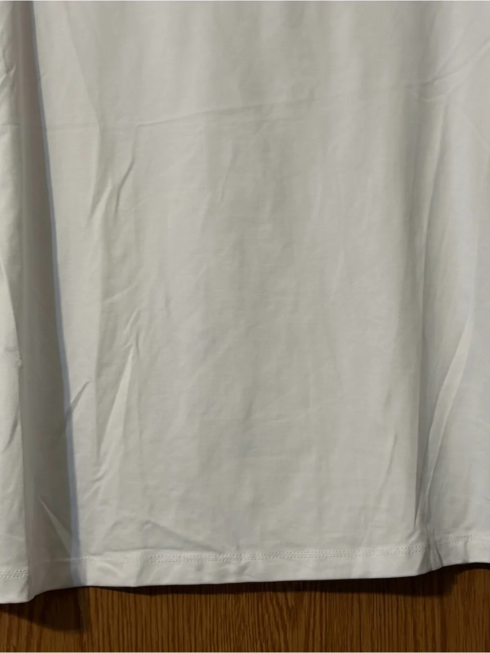 Babette White Long-Sleeve Scoop Neck Women's Top